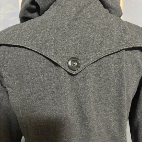 Roots Women's Charcoal Utility Jacket small #casual - Picture 8 of 10